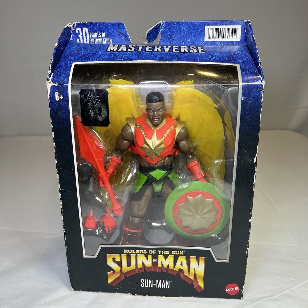 Mattel Masters Of The Universe Masterverse Sun-Man Action Figure MOTU‎